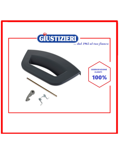 kit maniglia oblò lavatrice grigia adattabile ariston - giustizierishop.it