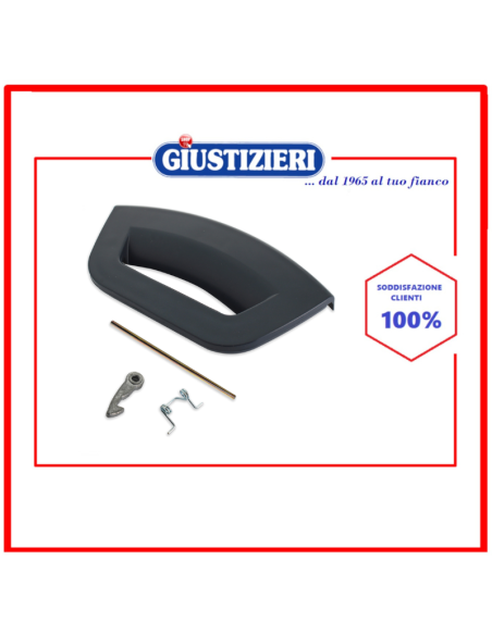 kit maniglia oblò lavatrice grigia adattabile ariston - giustizierishop.it