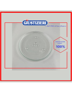 glass turntable d270