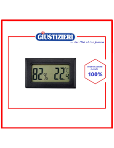 termometro / igrometro misurazione temperatura e umidita' - giustizierishop.it