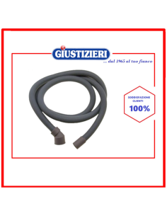 tubo di scarico smeg/candy - l =1,90 mt - diametro raccordi  - giustizierishop.it