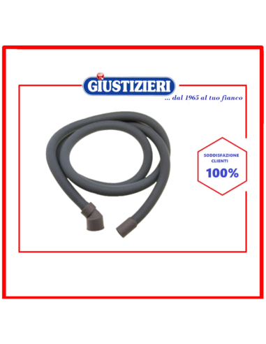 tubo di scarico smeg/candy - l =1,90 mt - diametro raccordi  - giustizierishop.it
