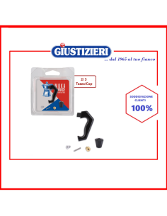 kit manico - pomolo - valvola - vite 1 kit - 2 -3 tazze - ad - giustizierishop.it