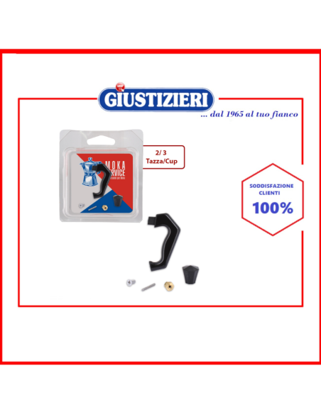 kit manico - pomolo - valvola - vite 1 kit - 2 -3 tazze - ad - giustizierishop.it
