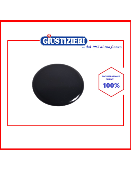 piattello cappellotto medio nero lucido smeg per cucina pian - giustizierishop.it
