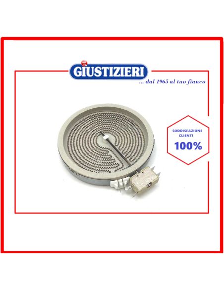 piastra radiante 1700w diam. 200mm