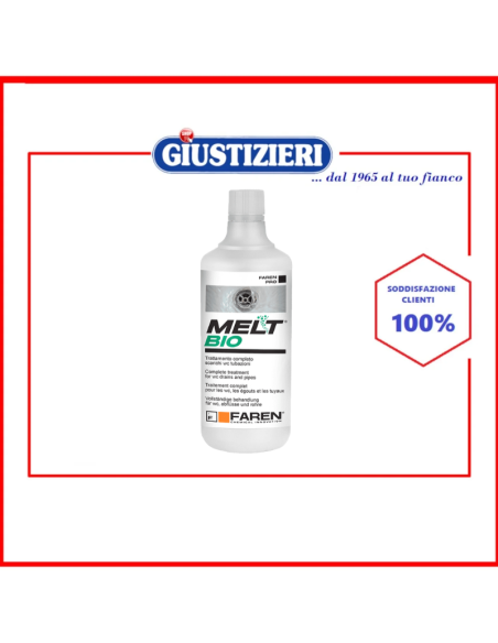 melt bio liquid - trattamento biologico per scarichi & tubaz - giustizierishop.it