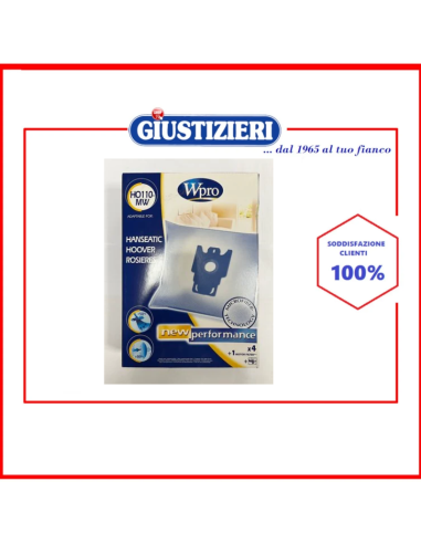 sacchetto aspirapolvere wpro - indesit: c00375082 - whirlpoo - giustizierishop.it