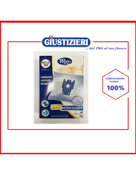 sacchetto aspirapolvere wpro - indesit: c00375082 - whirlpoo - giustizierishop.it