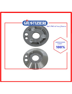 bruciatore ausiliare alluminio con 2 fori piano cottura ricambi cucina