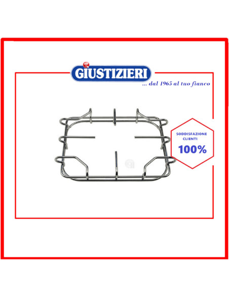 griglia in filo 1 fuoco 225x177mm piano cottura ricambi cucina