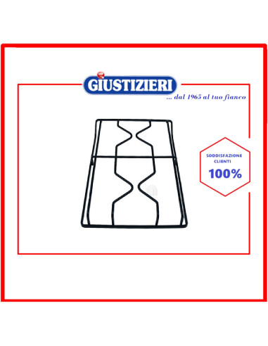 griglia 2 fuochi 408x258mm piano cottura ricambi cucina