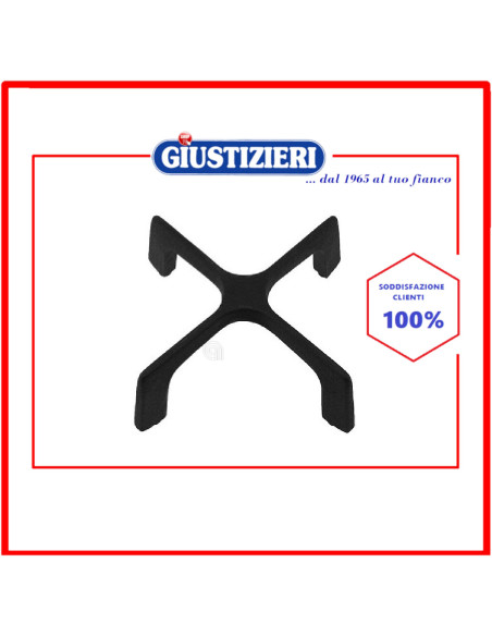 griglia in ghisa 1 fuoco 205x205mm piano cottura ricambi cucina