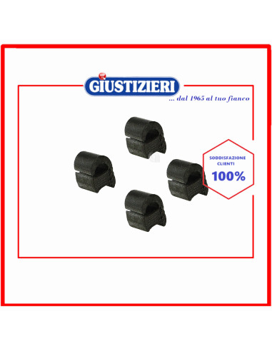 kit 4 gommini griglia sacchetto piano cottura ricambi cucina