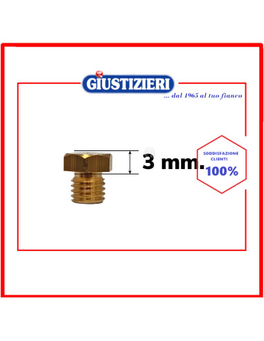 set 5 ugelli gas gpl 7ma mondo piano cottura onofri