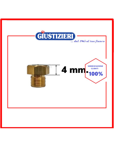 set 5 ugelli gas gpl 8mc mondo piano cottura tecnogas