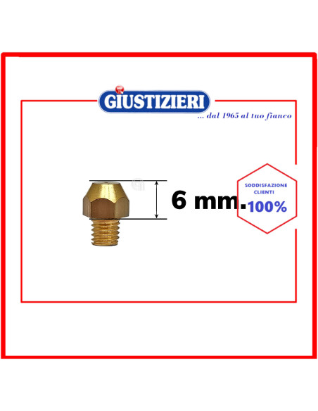 set 4 ugelli gas gpl 5ma mondo piano cottura fima
