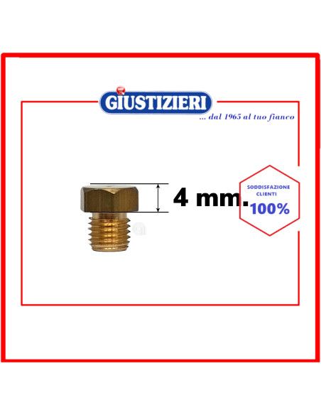 set 5 ugelli gas metano 8mb mondo piano cottura sovrana