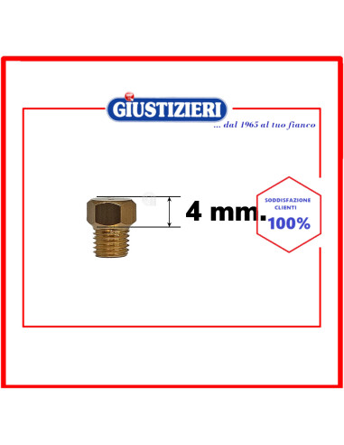 set 5 ugelli gas metano 6mb mondo piano cottura onofri