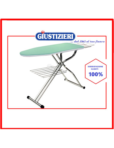 copriasse da stiro universale - 125x45 cm - verde