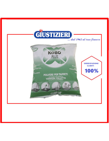 polvere tappeti 420g kobo plus aspirapolvere vorwerk