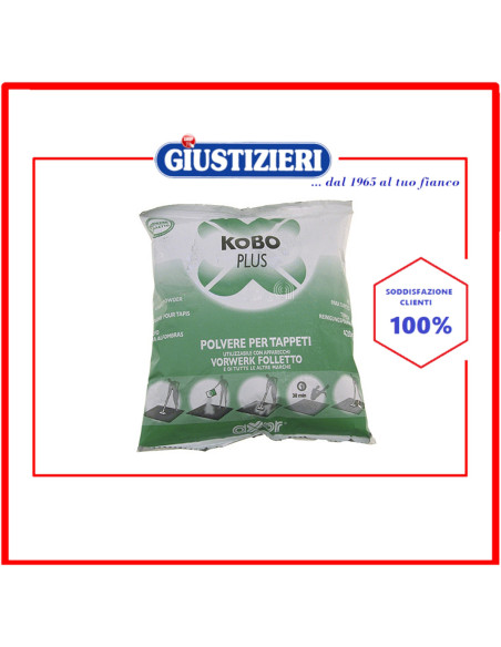 polvere tappeti 420g kobo plus aspirapolvere vorwerk