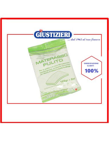 polvere materasso 125g aspirapolvere vorwerk