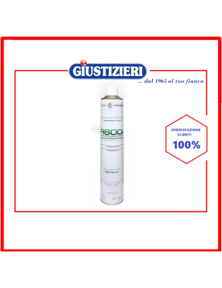 bombola 420gr gas r600a isobutano universale