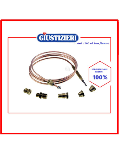kit termocoppia con raccordi 90cm piano cottura universale