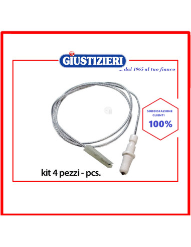 kit 4pz candeletta smeg alta 34mm