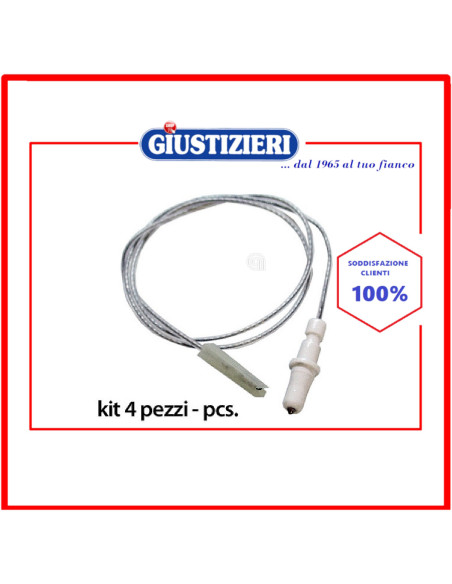 kit 4pz candeletta smeg alta 34mm