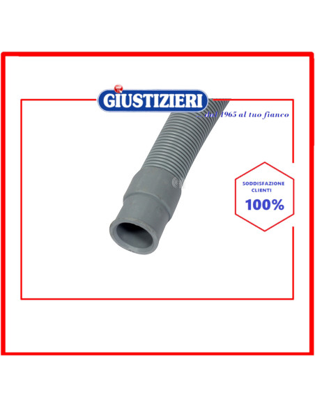 tubo scarico con pipa 3,5m 90° lavatrice universale