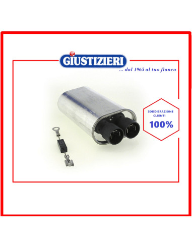 condensatore 1,05uf 2100v e diodo whirlpool moulinex universale microonde