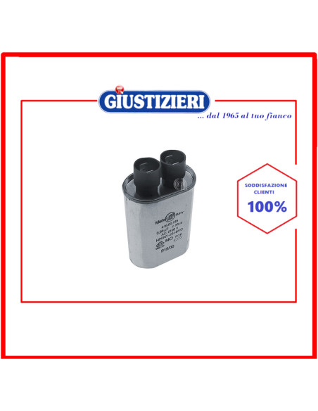 condensatore 0,95uf 2100v universale moulinex whirlpool smeg per microonde