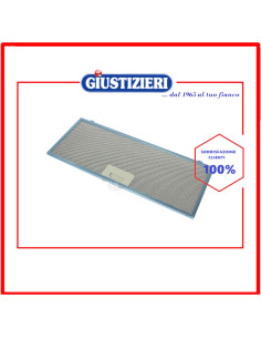 filtro alluminio con cornice 458x177 cappa aspirante elica
