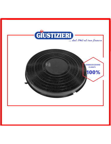 filtro carbone circolare type 26 mondo cappa aspirante elica