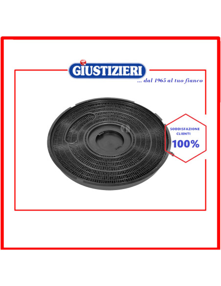 filtro carbone circolare type 26 mondo cappa aspirante elica