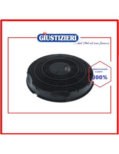 filtro carbone circolare type 30 f00208/s mondo cappa aspirante elica electrolux