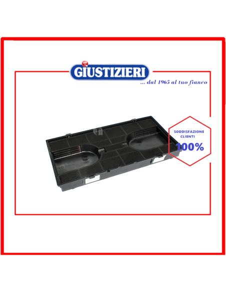 filtro carbone rettangolare type 190 mondo cappa aspirante elica candy