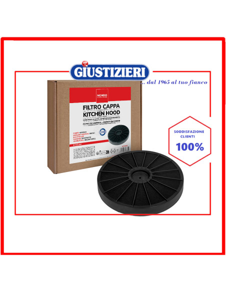 filtro carbone circolare type f233 mondo cappa aspirante whirlpool