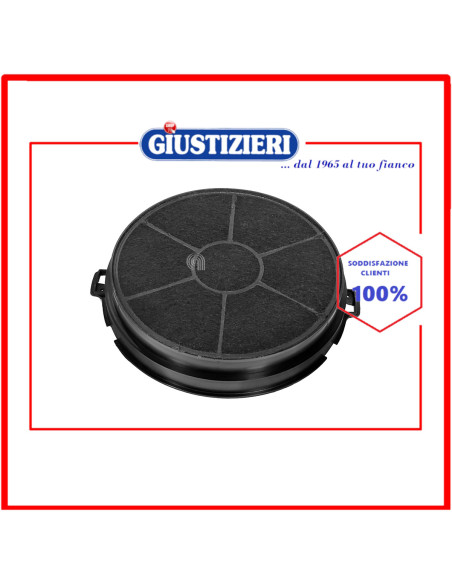 set 2 filtro carbone circolare eff73 mondo cappa aspirante bompani faber smeg