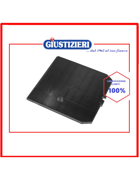 filtro carbone rettangolare type 3 mondo cappa aspirante candy
