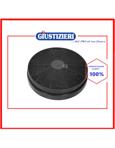 set 2 filtro carbone circolare mondo cappa aspirante candy brandt 2