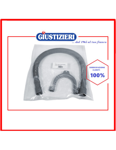kit tubo scarico estensibile 0,7 - 2m lavatrice universale