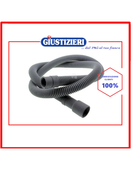 tubo scarico 1,5m lavatrice universale