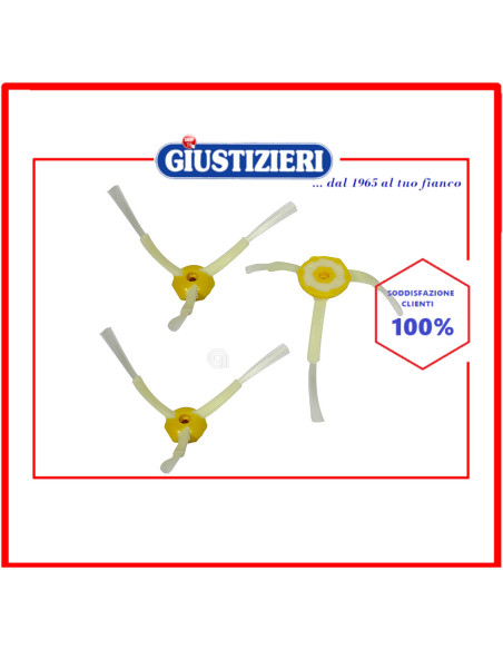 set spazzola laterale roomba 700 600 500 aspirapolvere irobot
