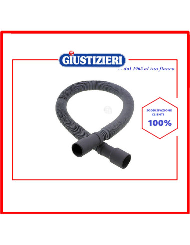tubo scarico estensibile 0,8 - 2,8m lavatrice universale