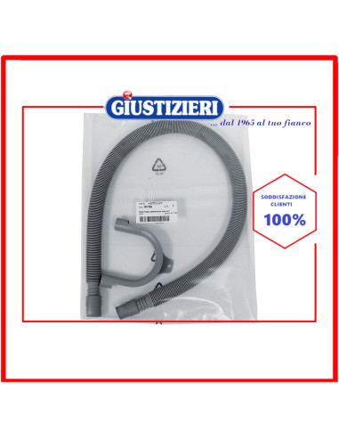 kit tubo scarico estensibile 0,8 - 3m lavatrice universale