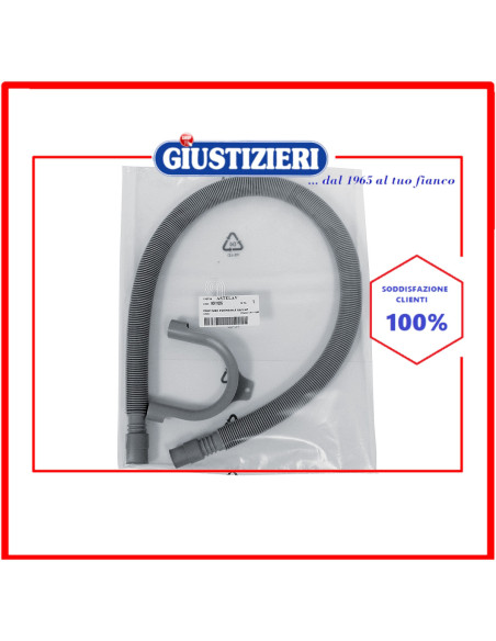 kit tubo scarico estensibile 0,8 - 3m lavatrice universale