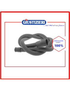 tubo scarico 1,5m lavatrice whirlpool